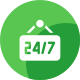 Open 24/7